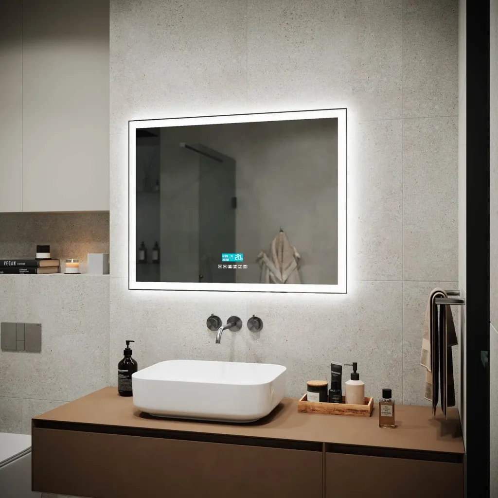 Зеркало Sancos Град 2.0 / City 2.0 CI2.900 90x70 светодиодная подсветка 