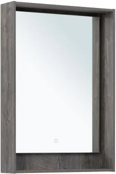 Зеркало Aquanet Милан 60 дуб рошелье 