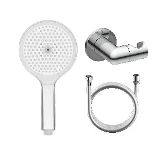 Держатель для душевой лейки + душевая лейка - 3 режима + душевой шланг 1.5м RAGLO R476.43