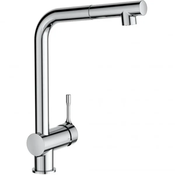 Смеситель для кухни Ideal Standard Ceralook с выдвижным изливом, керамический картридж, хром () BC176AA