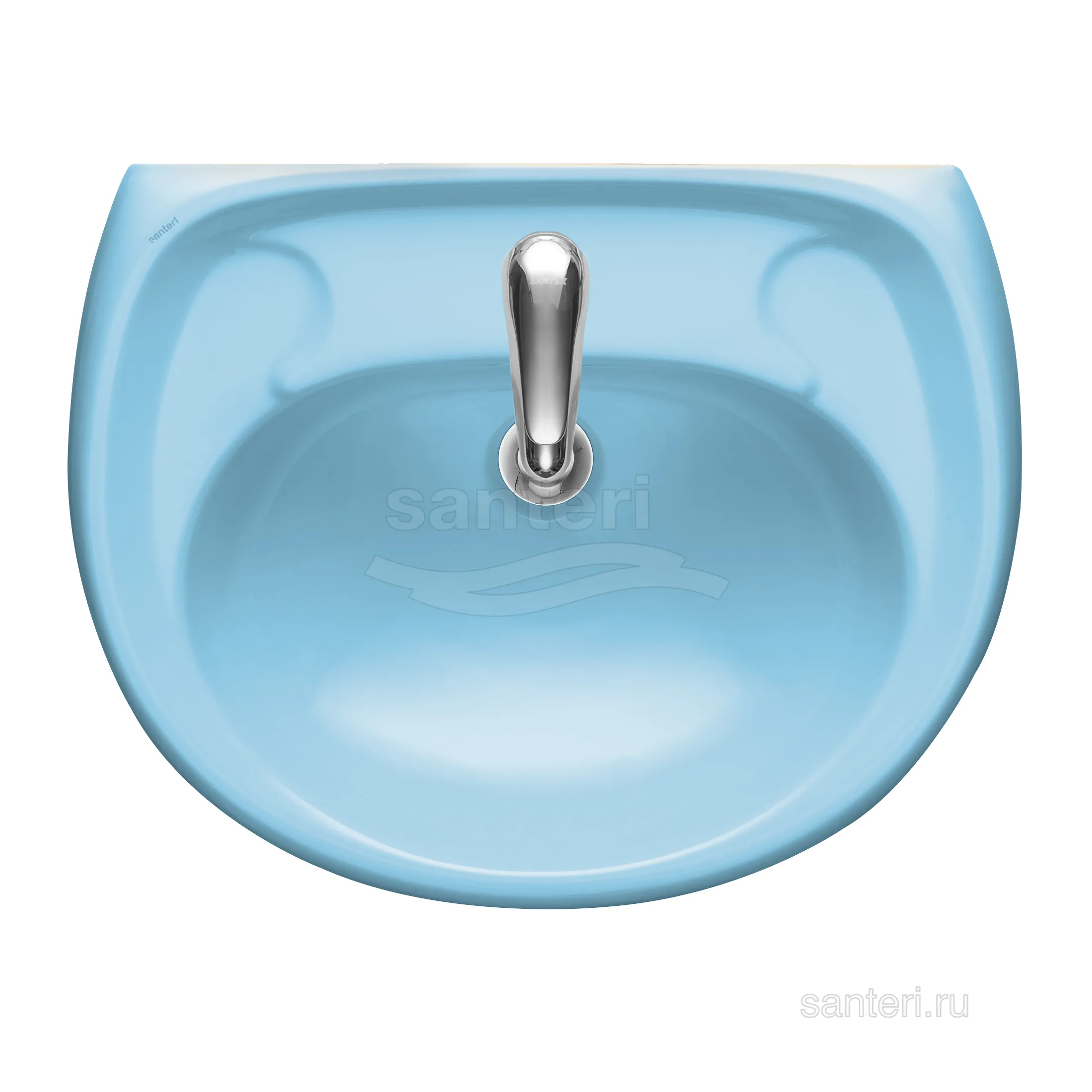 Раковина Santeri Воротынский голубой 131117S0610B0 в магазинах СантехГид