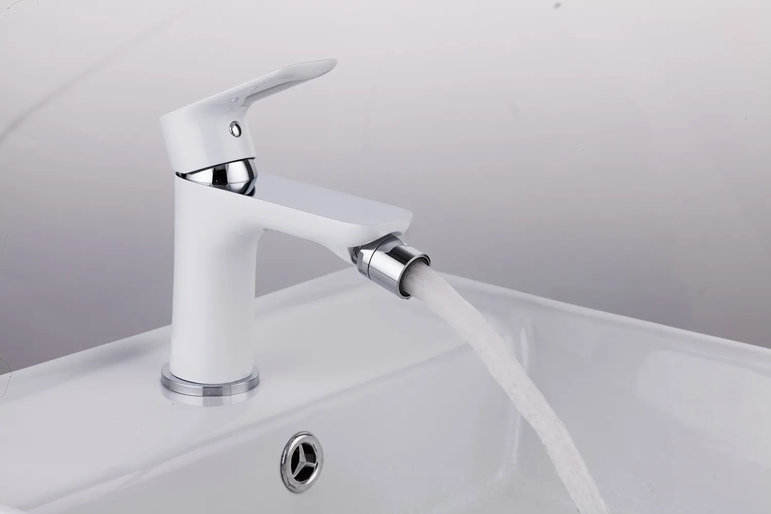 Смеситель для биде белый GAPPO G5048