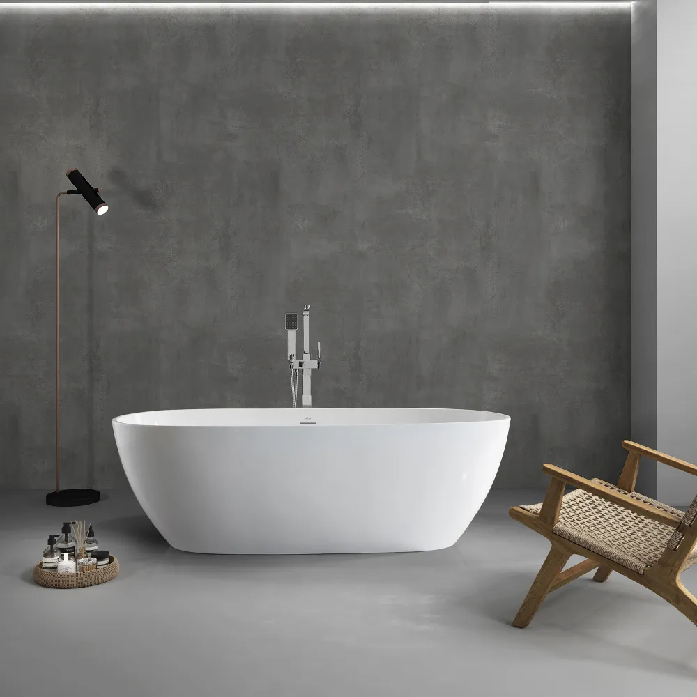 Акриловая ванна ABBER AB9263-1.5 белая