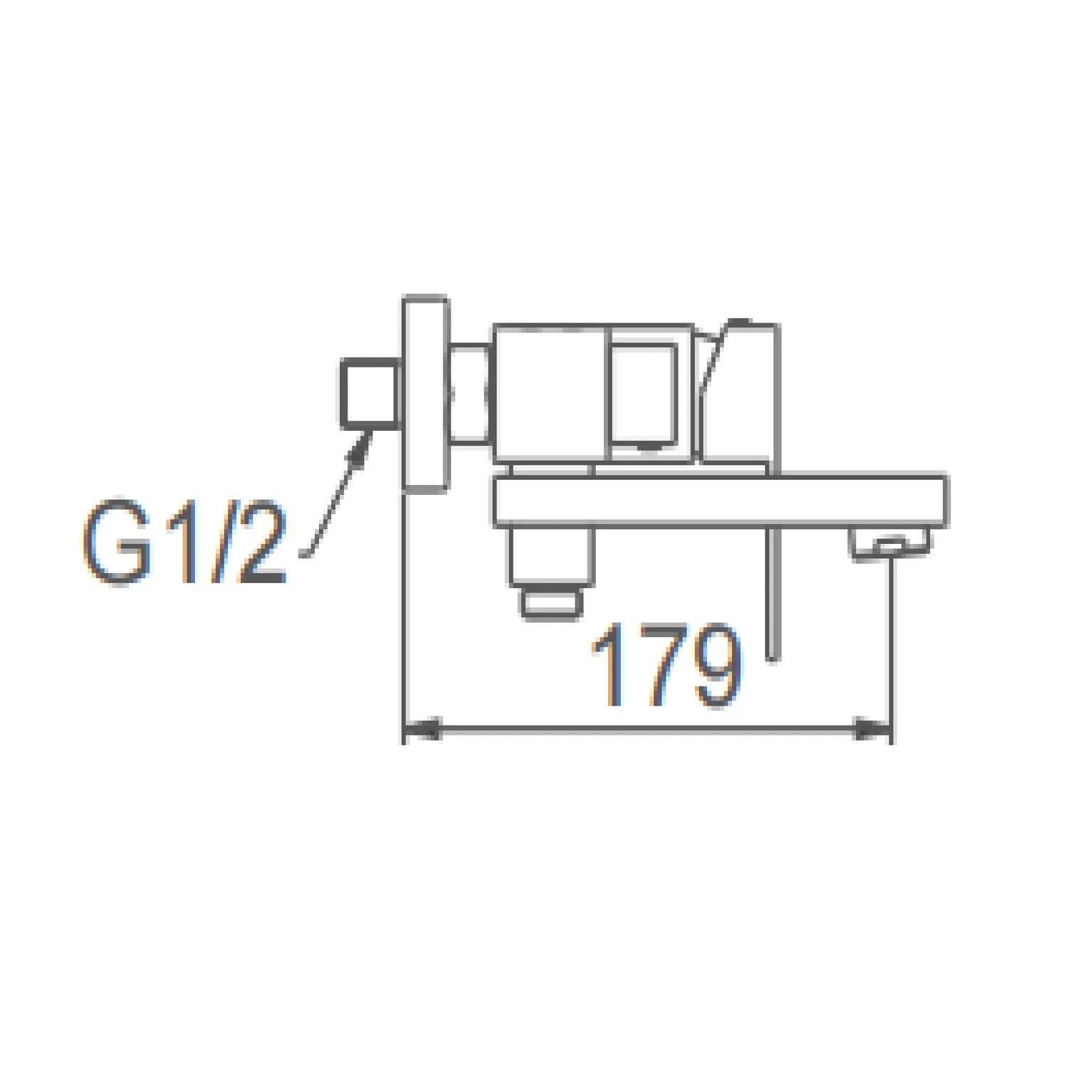 Смеситель Splenka S224.30.06 для ванны и душа  поворотный излив 18 см, черный