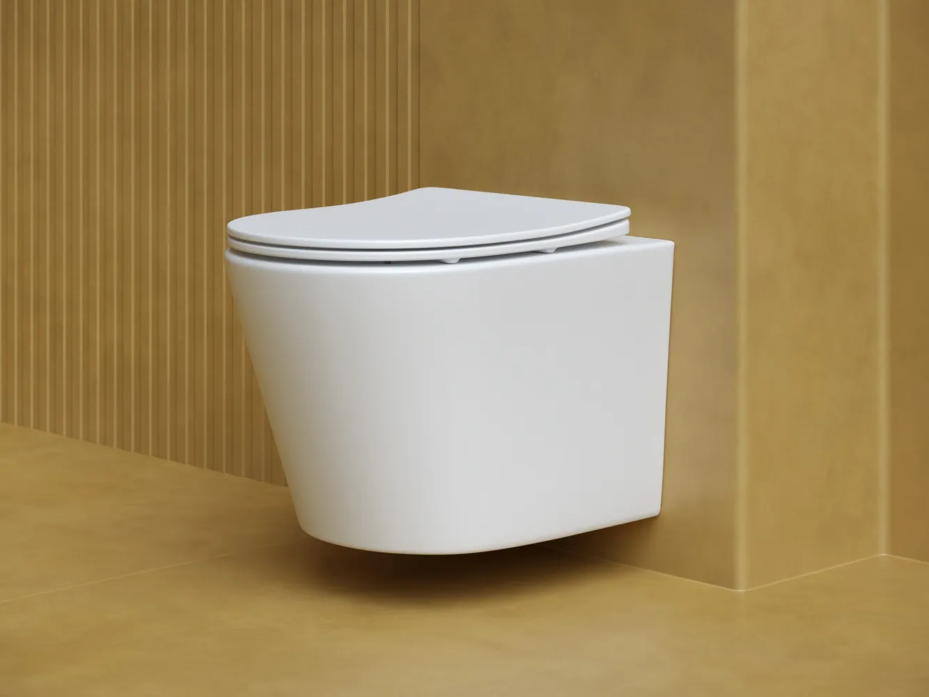 Подвесной унитаз Balearica Rimless (цвет Черный Матовый)