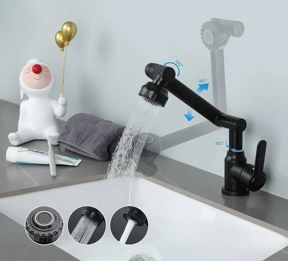 Смеситель для раковины/черный