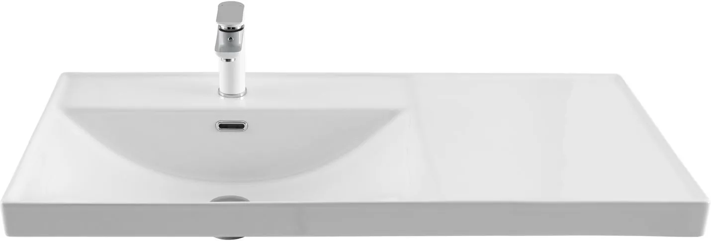 Раковина Aquanet Side 100 левая