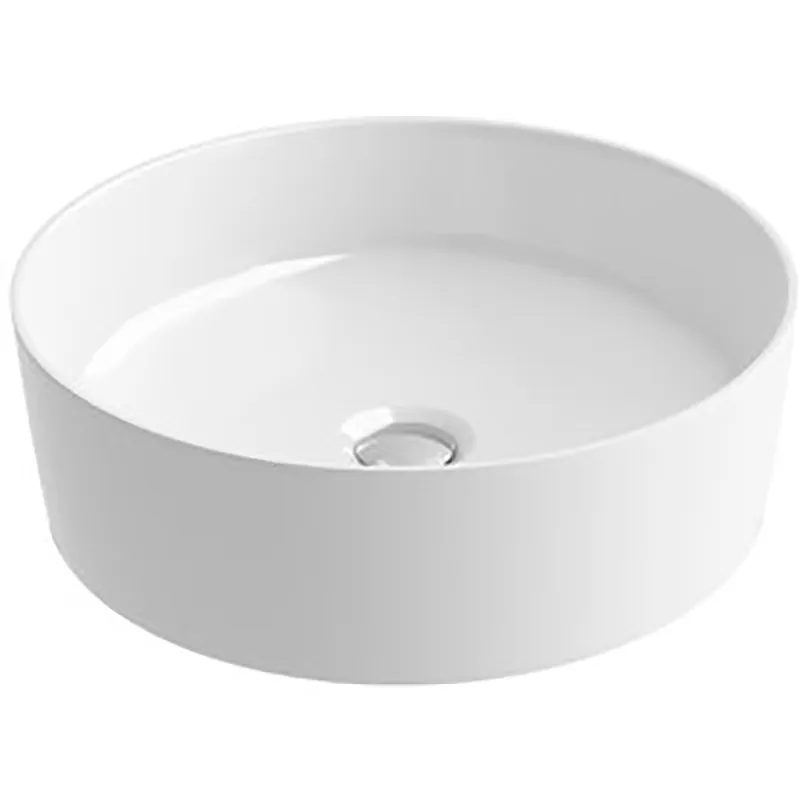 Умывальник накладной керамический Ravak UNI Slim 400 мм круглый XJX01140002