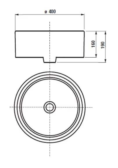 Раковина AQUATON MILA 400, белая () 732700C000 в магазинах СантехГид