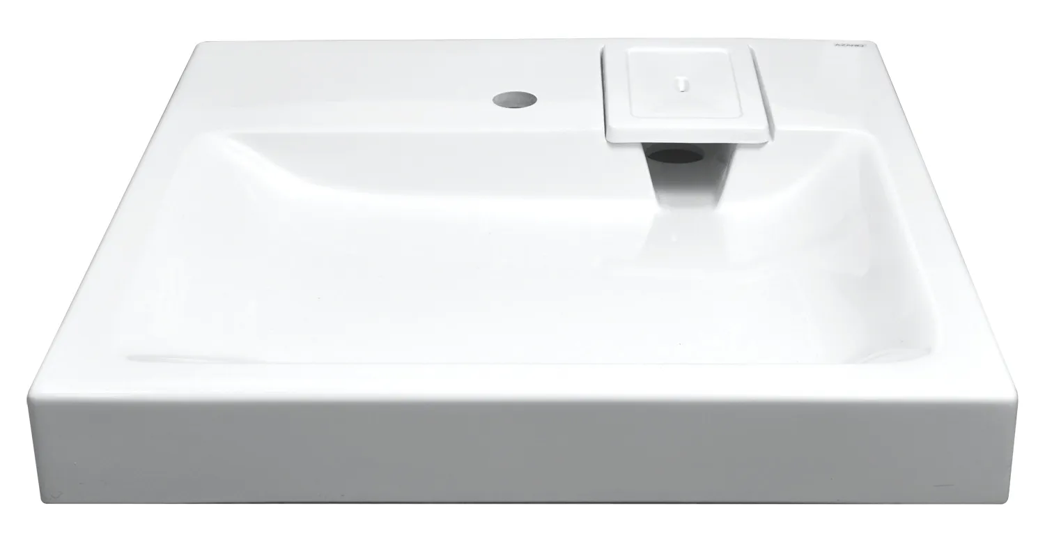 Раковина подвесная AZARIO Beta 600х583х90 литьевой мрамор, белая (CS00078301) в магазинах СантехГид