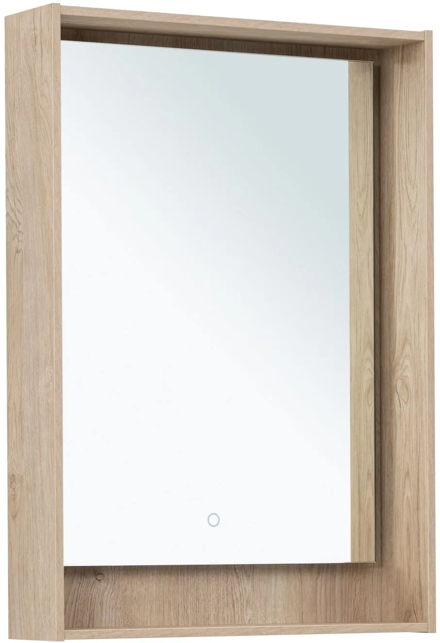 Зеркало Aquanet Милан 60 дуб светлый 