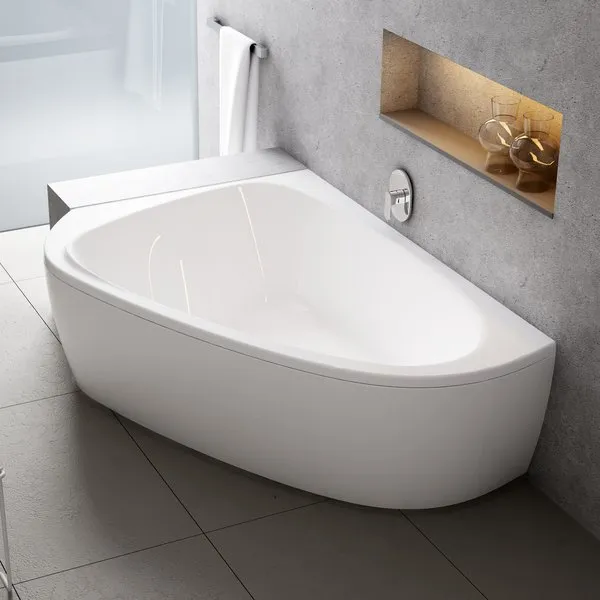 Ванна акриловая Ravak LoveStory II 1960 x 1135 - 1390 левая белая