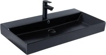 Раковина Sanovit Slim Synergy 85 17085 черный матовый