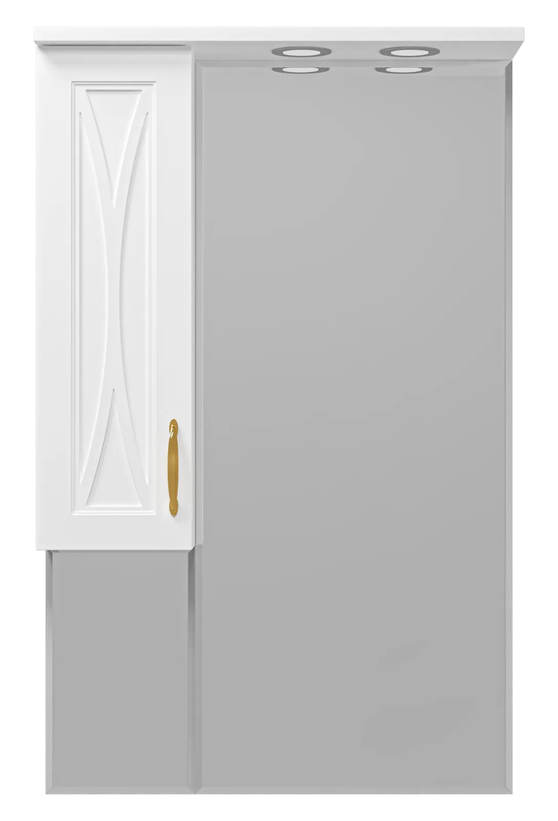 Зеркало-шкаф Амбра - 65 лев. (свет)