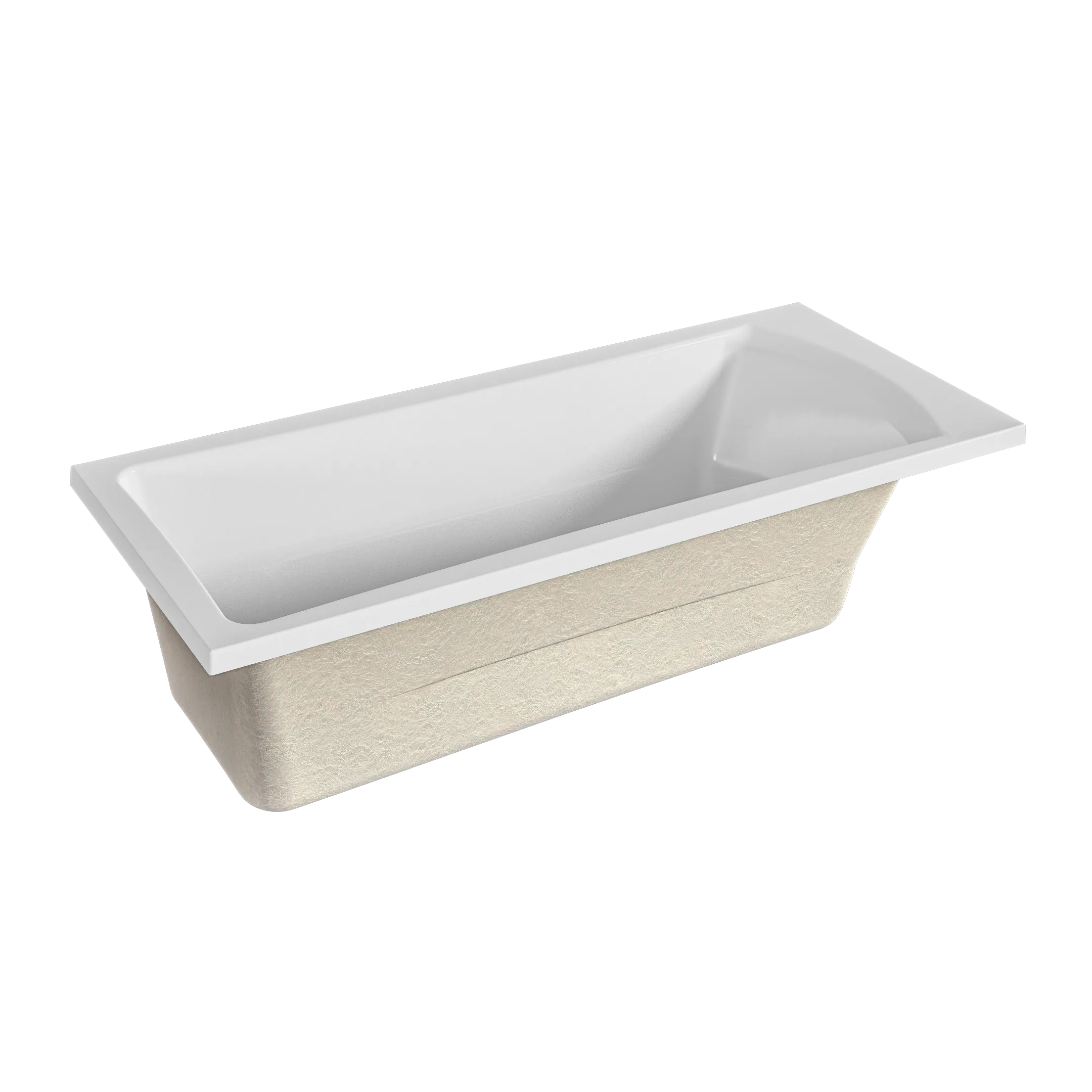 Ванна акриловая Marka One PRIME 180х75 Прямоугольная белая 01пра1875