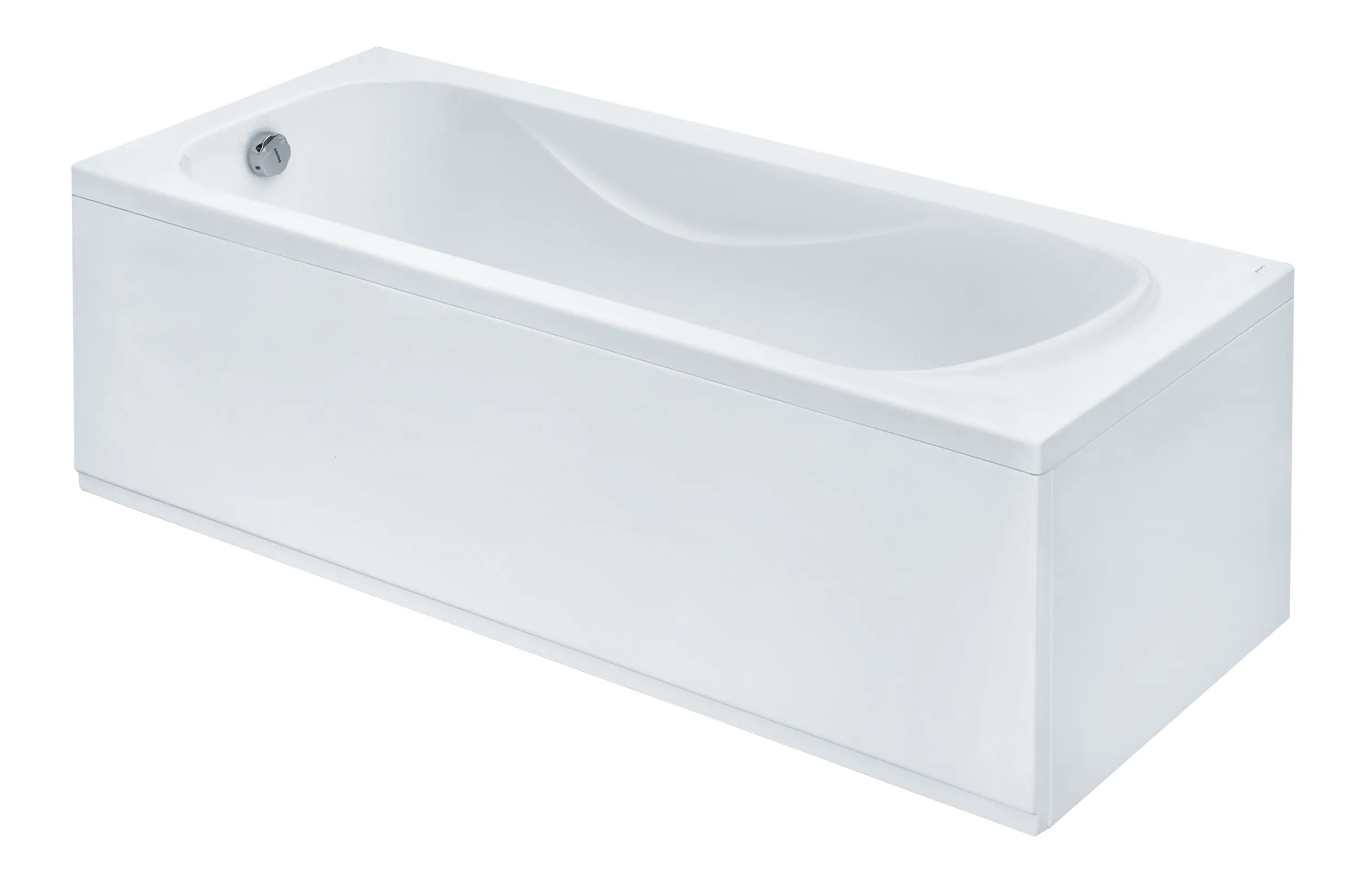Акриловая ванна Santek Тенерифе 160х70 прямоугольная белая 1WH302357 Акриловая ванна Santek Тенерифе 160х70 прямоугольная белая 1WH302357