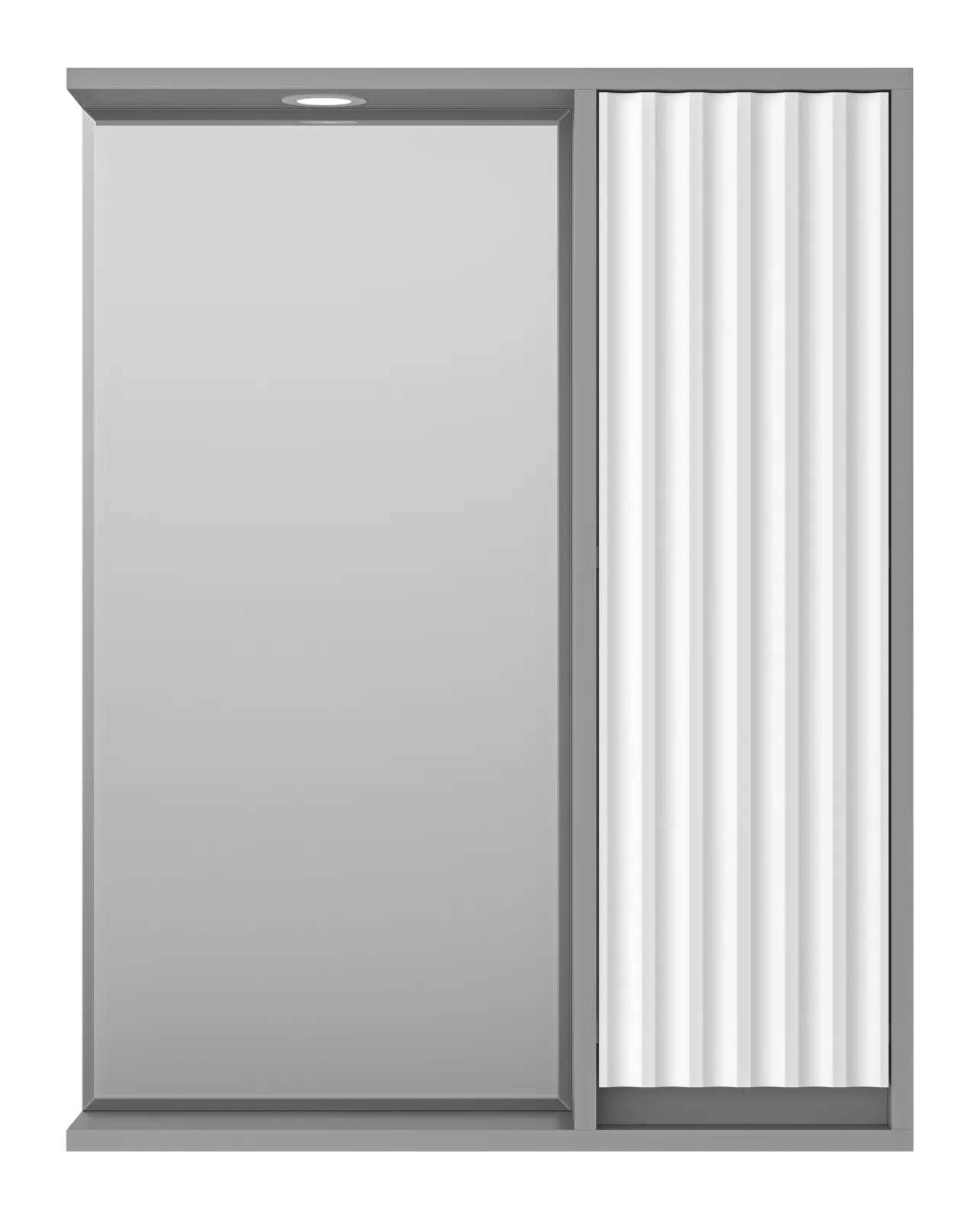 Зеркало-шкаф BALATON - 65 правый, комбинированный