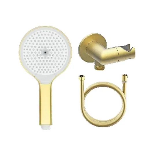 Держатель для душевой лейки с подключением шланга + душевая лейка(3 режима)+душевой шланг 1.5м RAGLO