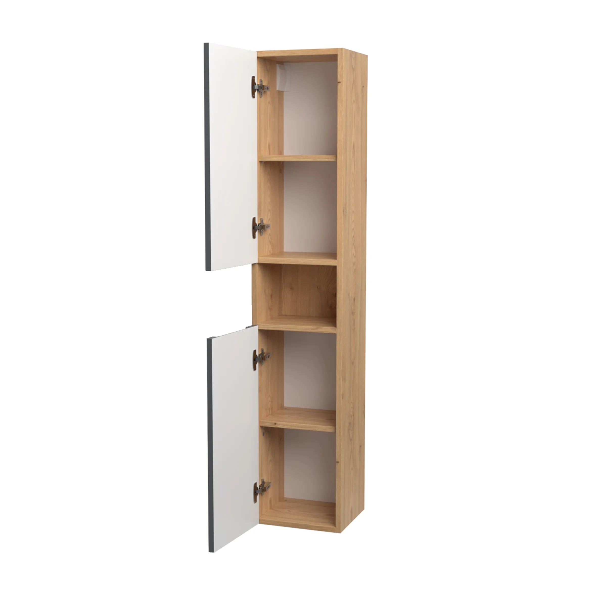 Пенал Дион Графит мат/Дуб