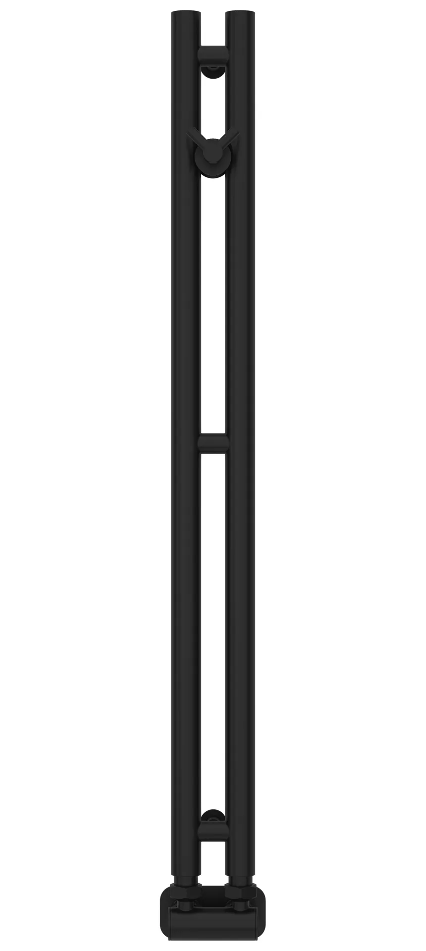 Водяной полотенцесушитель Сунержа "НЮАНС EU50+" 840х50 (Матовый чёрный)