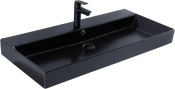 Раковина Sanovit Slim Synergy 100 17100 черный матовый