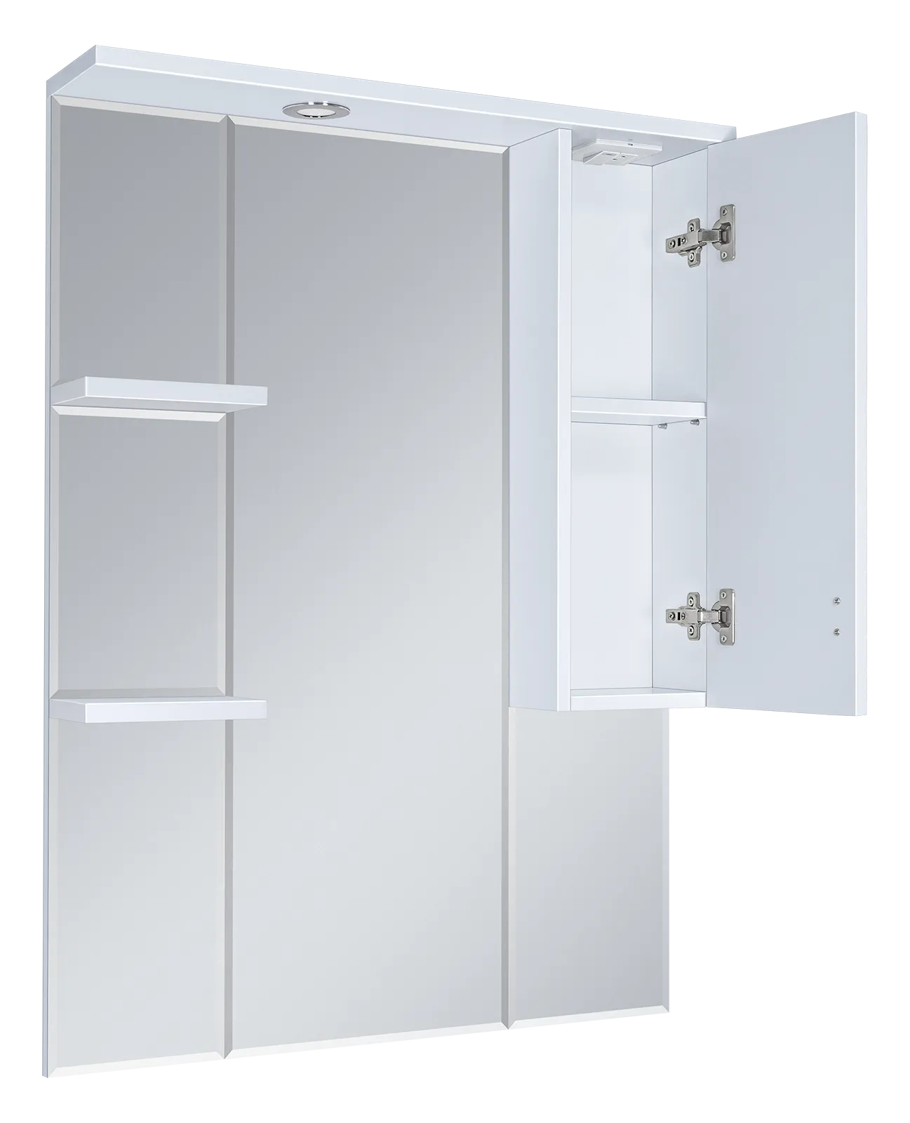 Зеркало-шкаф Дива - 85 со светом правое