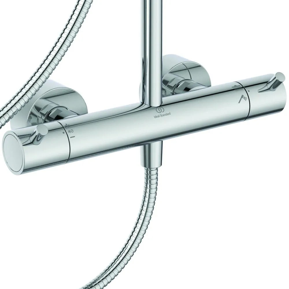 Душевая система Ideal Standard CERATHERM T125 с термостатическим смесителем, хром () A7589AA