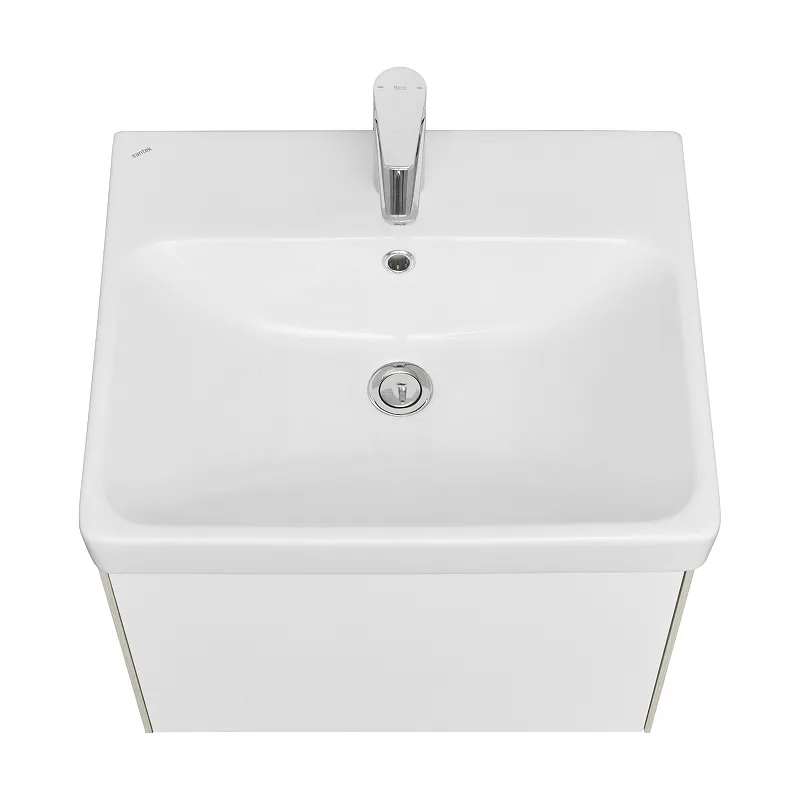 Тумба под раковину AQUATON Асти 55 подвесная, белая () 1A263101AXD70