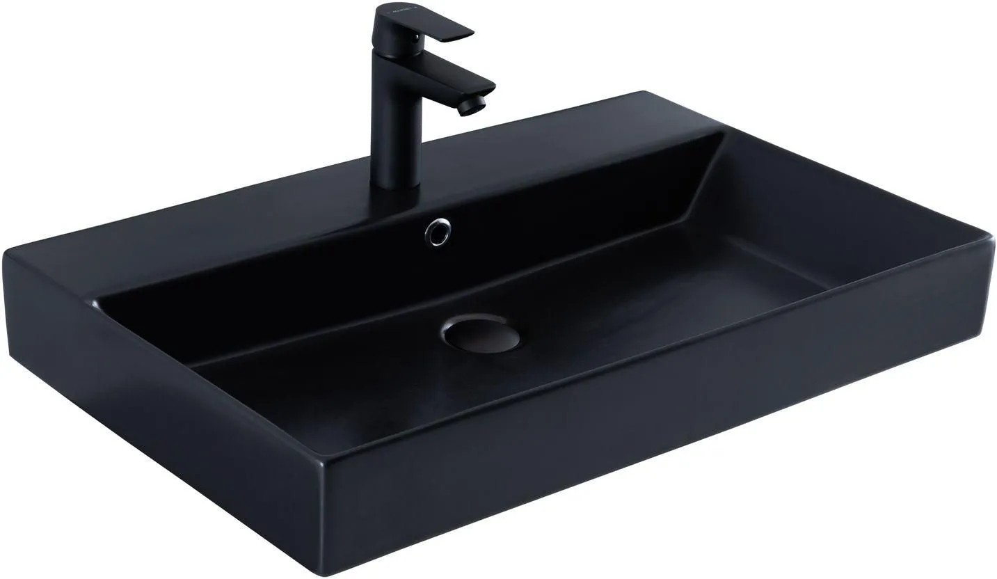 Раковина Sanovit Slim Synergy 70 17070 черный матовый
