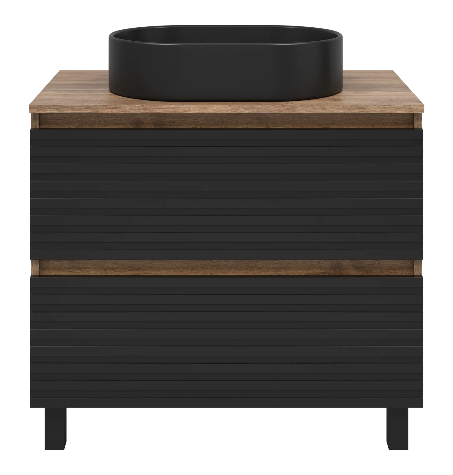 DAKOTA -80 Тумба напольная 2 ящ. + раковина