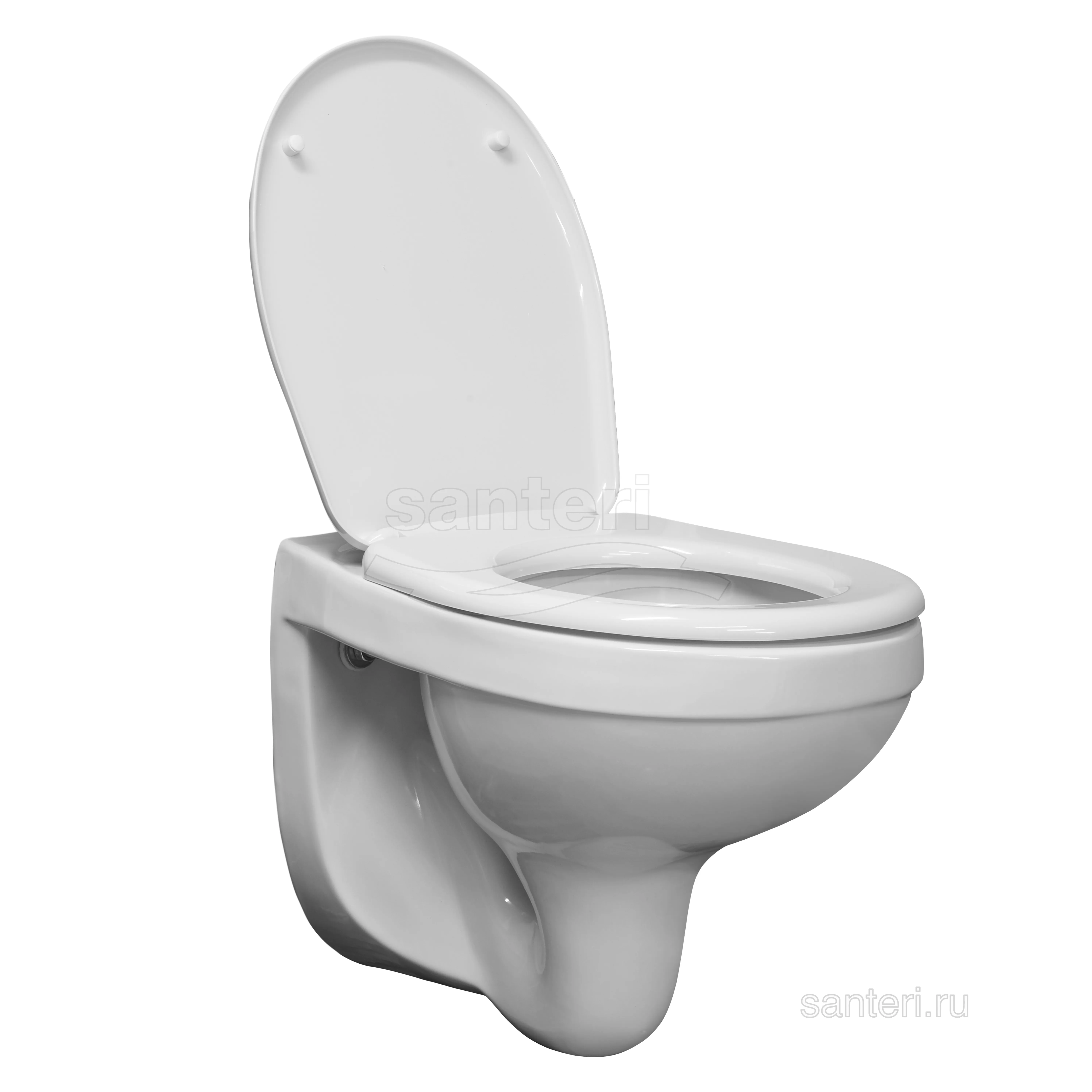 Унитаз подвесной Альфа белый Santeri