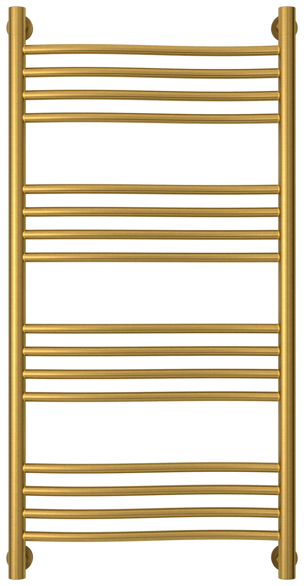 Водяной полотенцесушитель Сунержа "ФЛЮИД+" 1000х500 (Состаренная латунь)