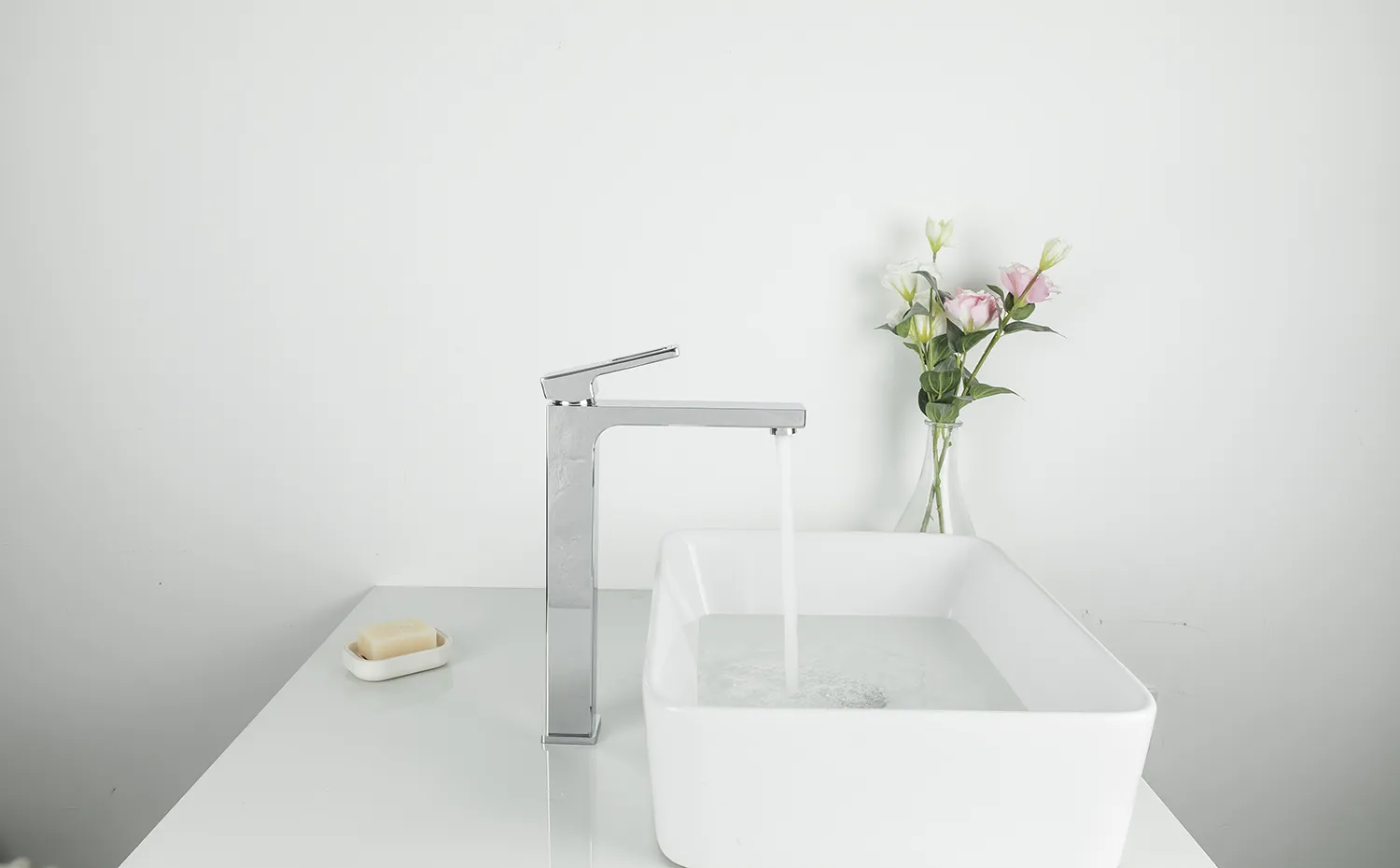 Смеситель для раковины высокий GAPPO G1018-2