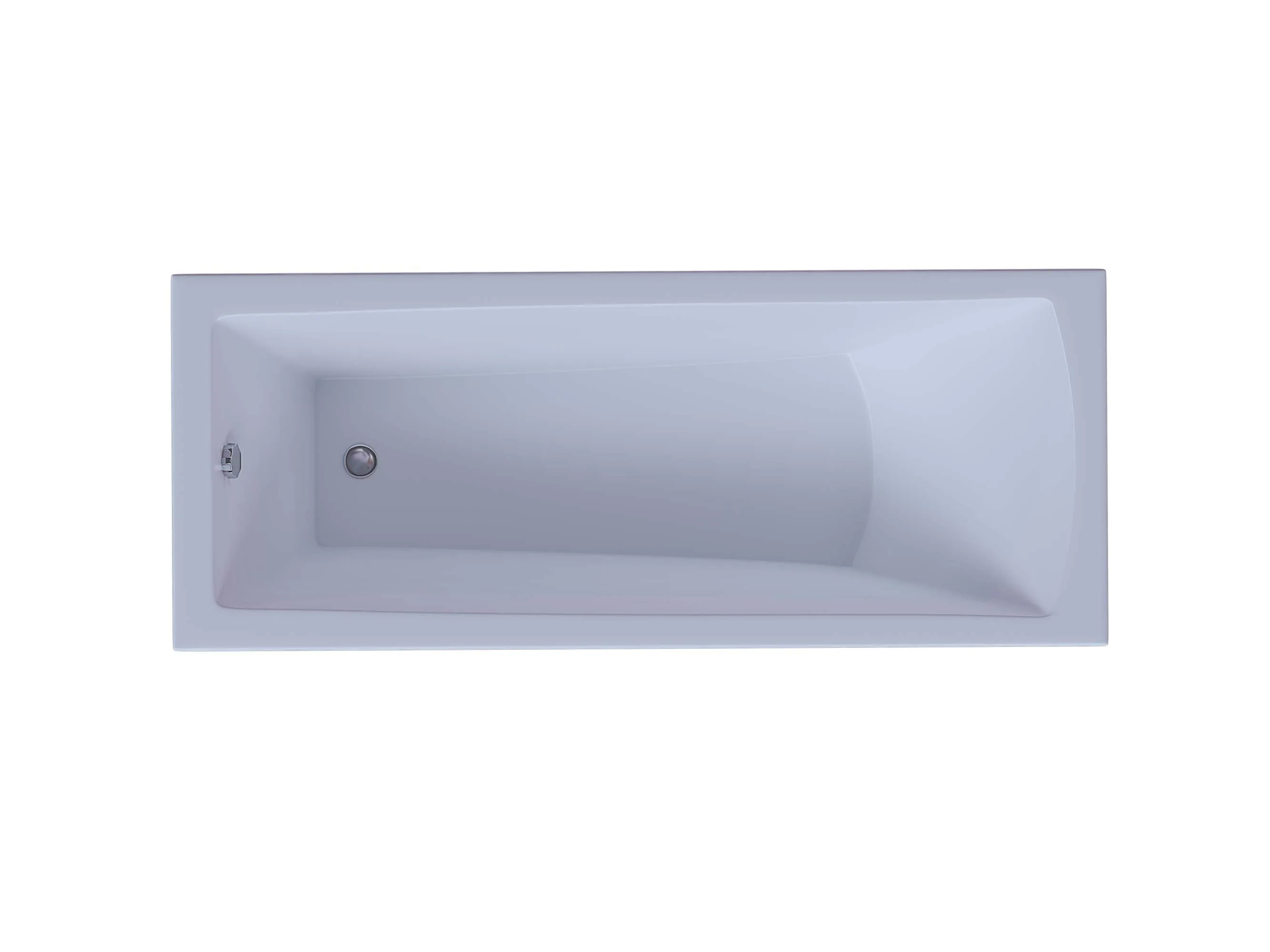 Акриловая ванна Aquatek Либра 160 NEW прямоугольная, универсальная, без каркаса, без экрана, без гидромассажа