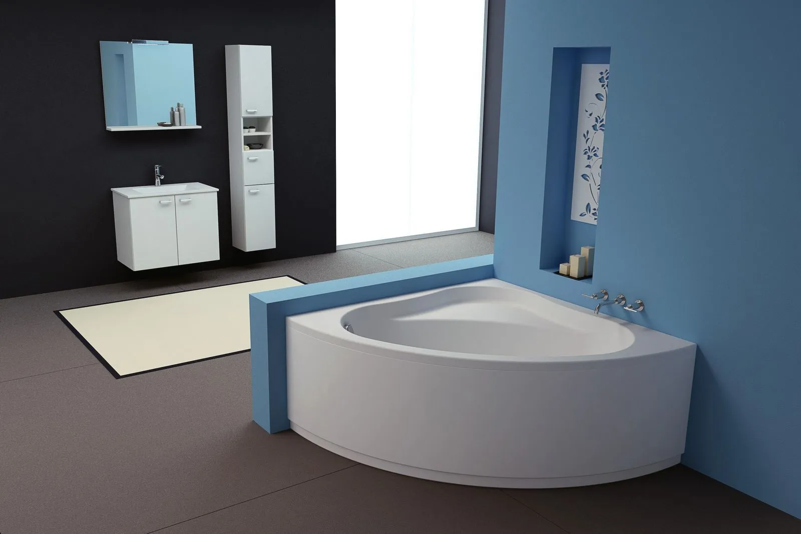 Ванна DIVANTE 140x140