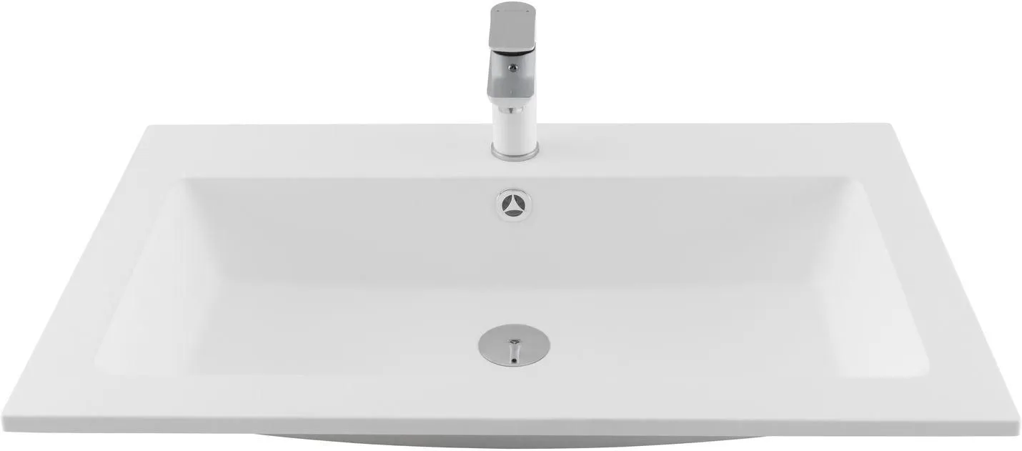 Раковина Aquanet Электра 80 белый матовый в магазинах СантехГид