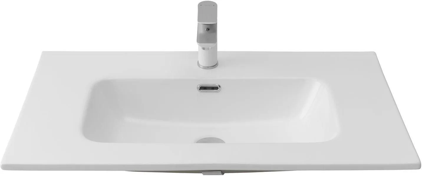 Раковина Aquanet Flat 80 белая в магазинах СантехГид