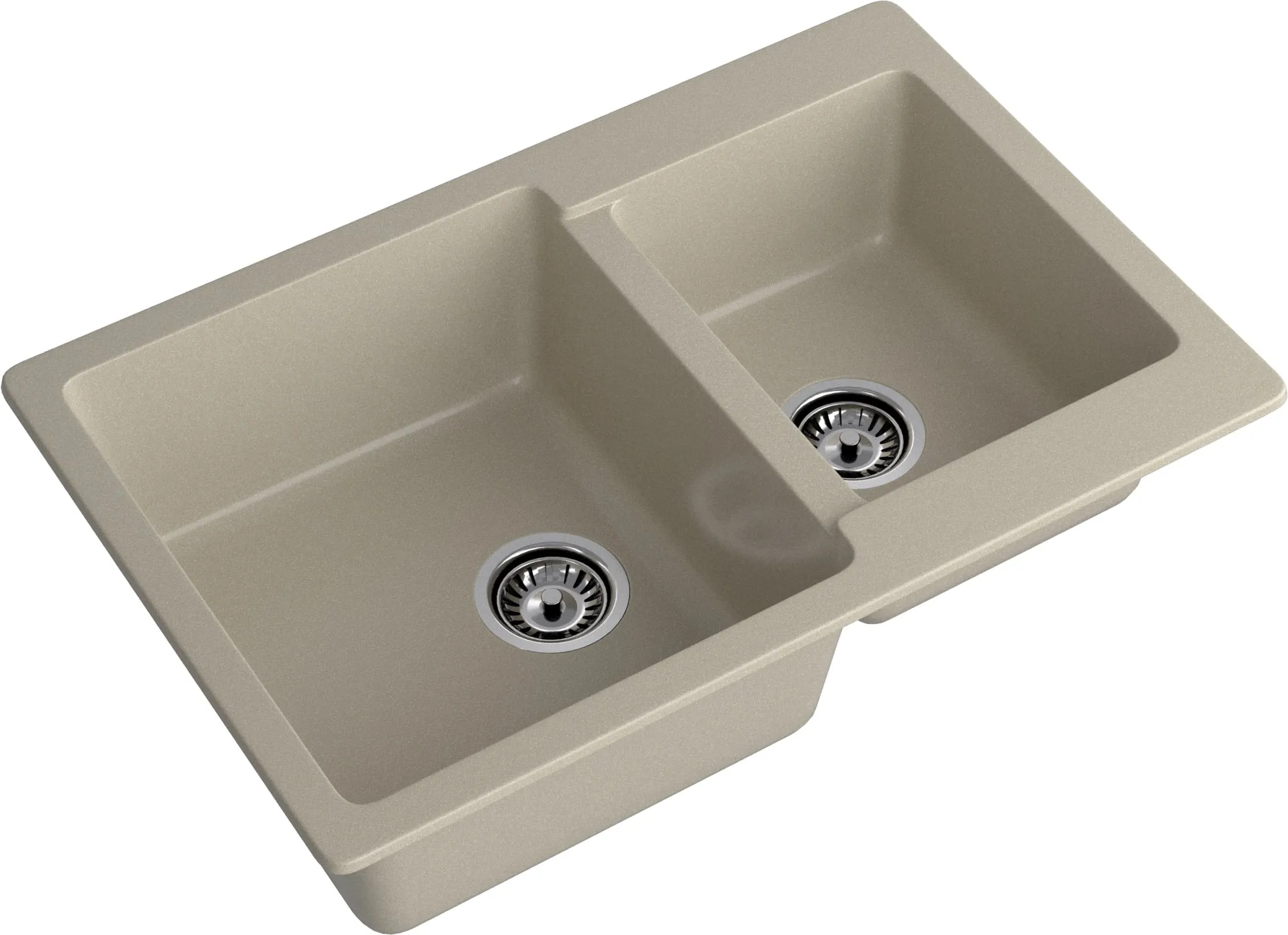 GRANFEST Мойка композит PRACTIK GF-P--780K  2 чаши 780*510 мм  топаз  арт.GF-