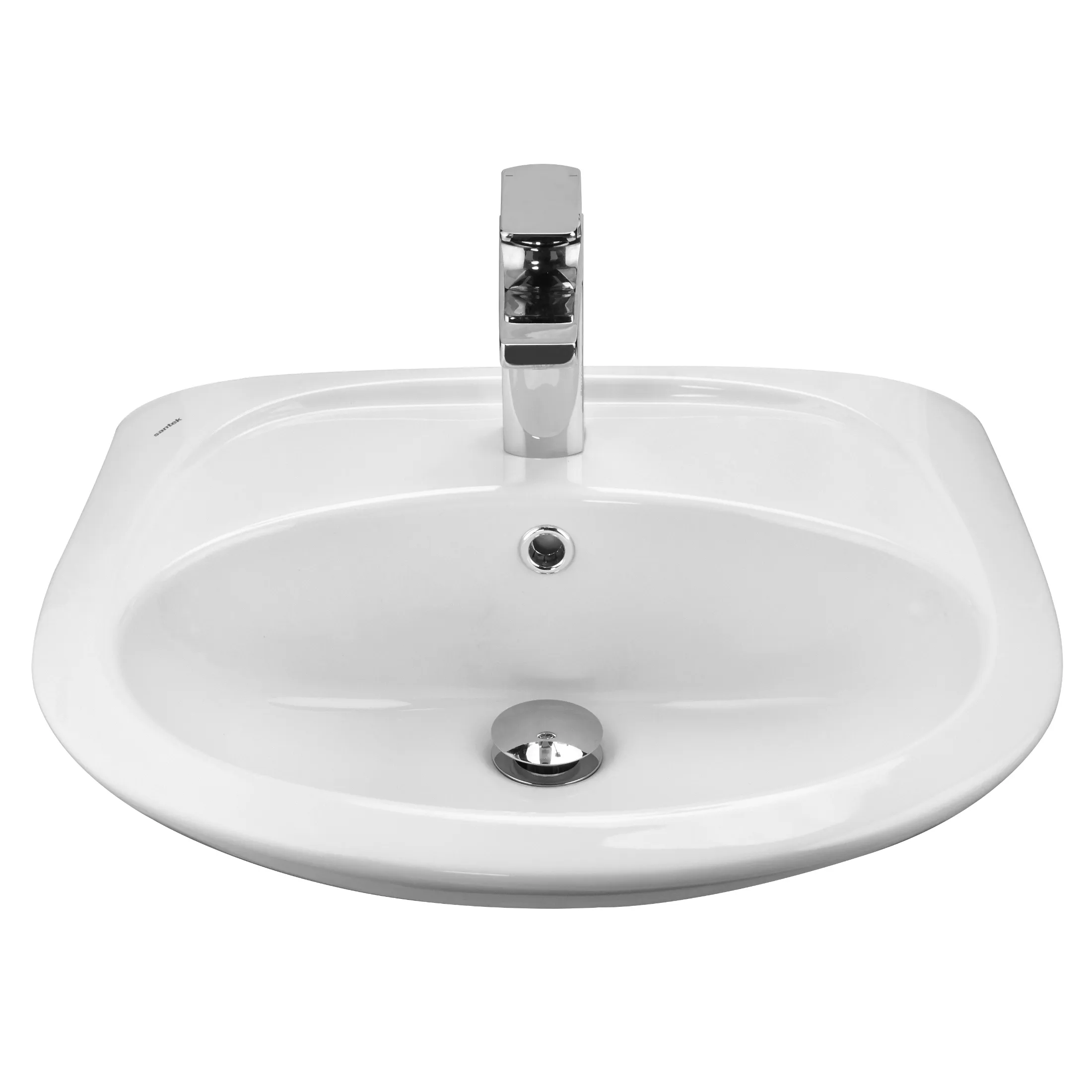 Раковина Santek Бриз 55 отверстие под смеситель 1WH110460 в магазинах СантехГид