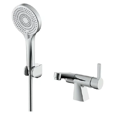 Смеситель с душевой лейкой Gappo , хром G1204