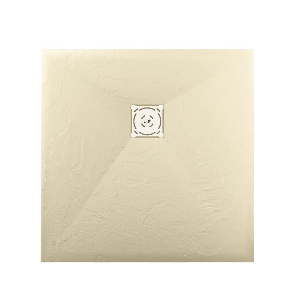 Душевой поддон квадратный RGW ST-Be Бежевый