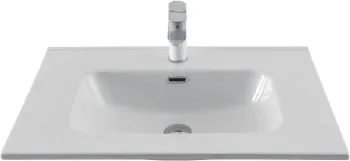 Раковина Aquanet Flat 70 белая в магазинах СантехГид