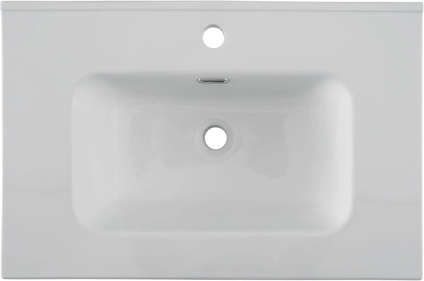 Раковина Aquanet Flat 70 белая матовая
