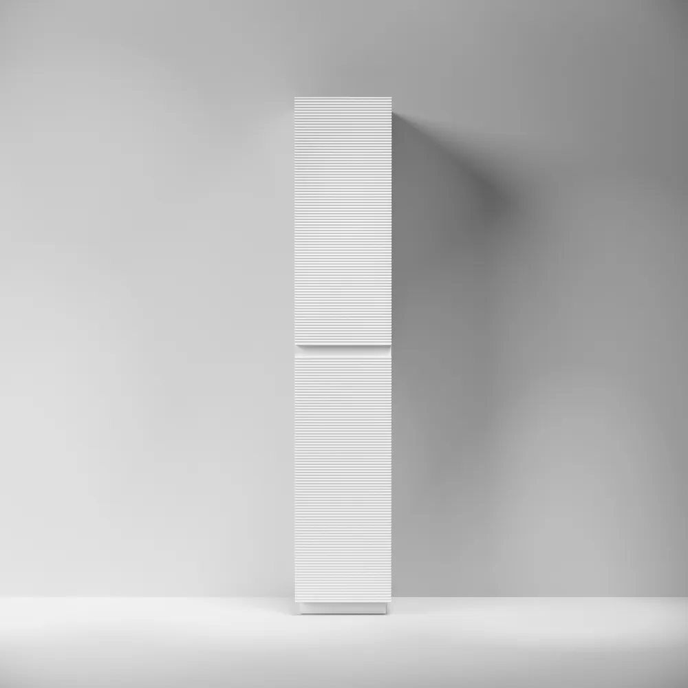 Шкаф-пенал Sancos Фолк напольный / Folk Floor PFL35FW 35x35x188 белый матовый / bianco