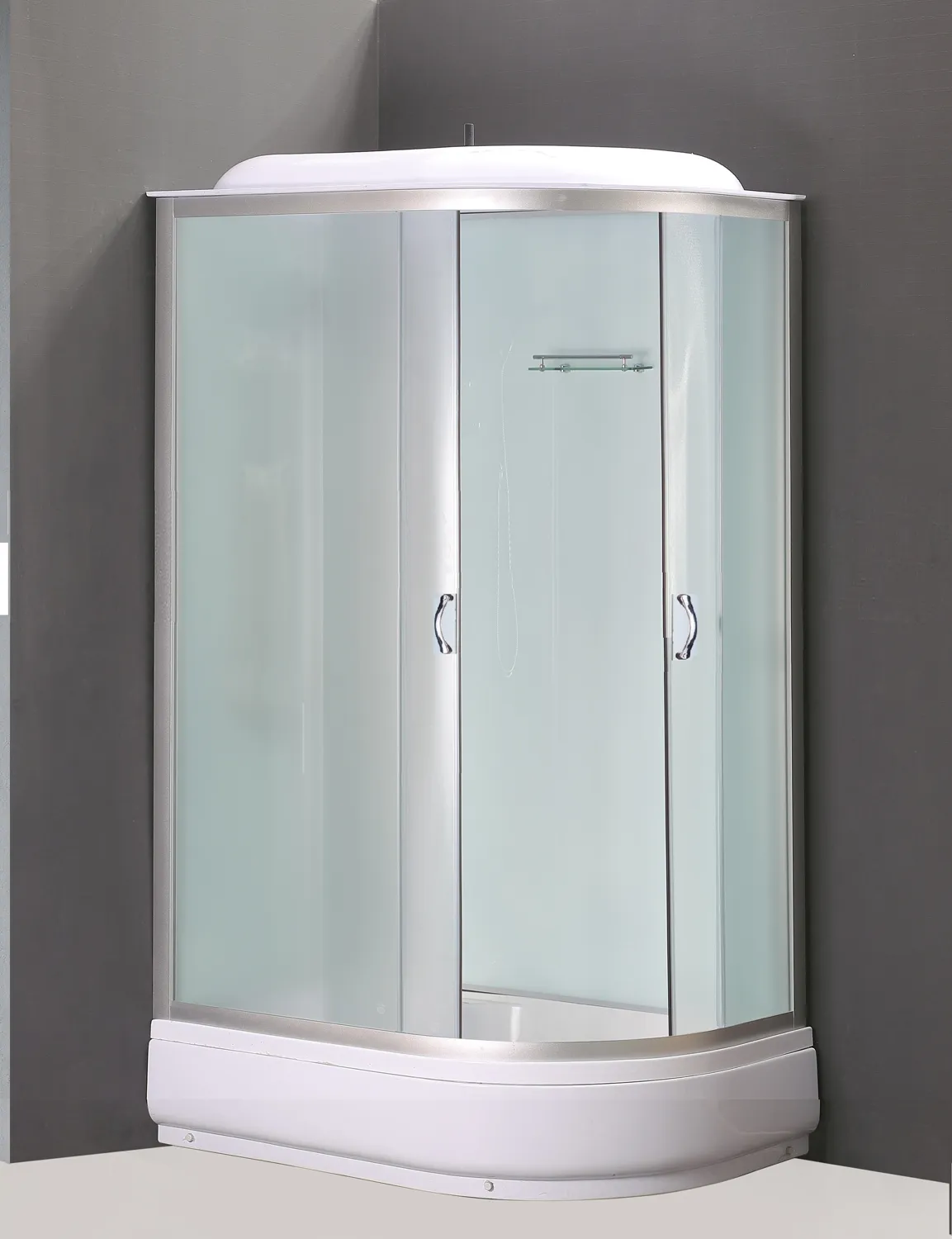 Душевая кабина LORANTO 120х80х215 левосторонняя, поддон 20 см, матовое стекло 4 мм () CS-66120-20 L F