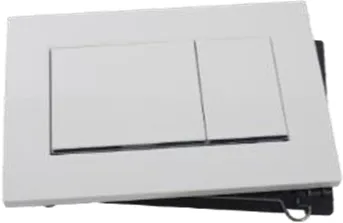 Клавиша смыва Geberit Sigma 30 белая с хром глянцевой линией 115.883.KJ.1