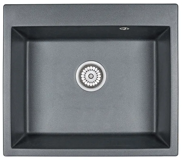 Кухонная мойка GRANULA (6001, ШВАРЦ)