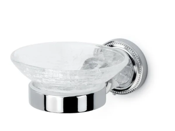 Мыльница(стекло кракле) Murano Cristal