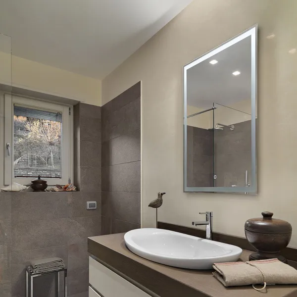 Riga 600х800 - 2 (подогрев, сенсорный выключатель) зеркало 