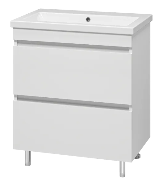 Енисей - 70 тумба с 2 ящ. (пленка) + раковина